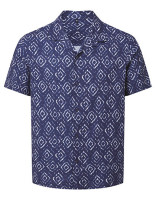 Navy-White-Aztec
